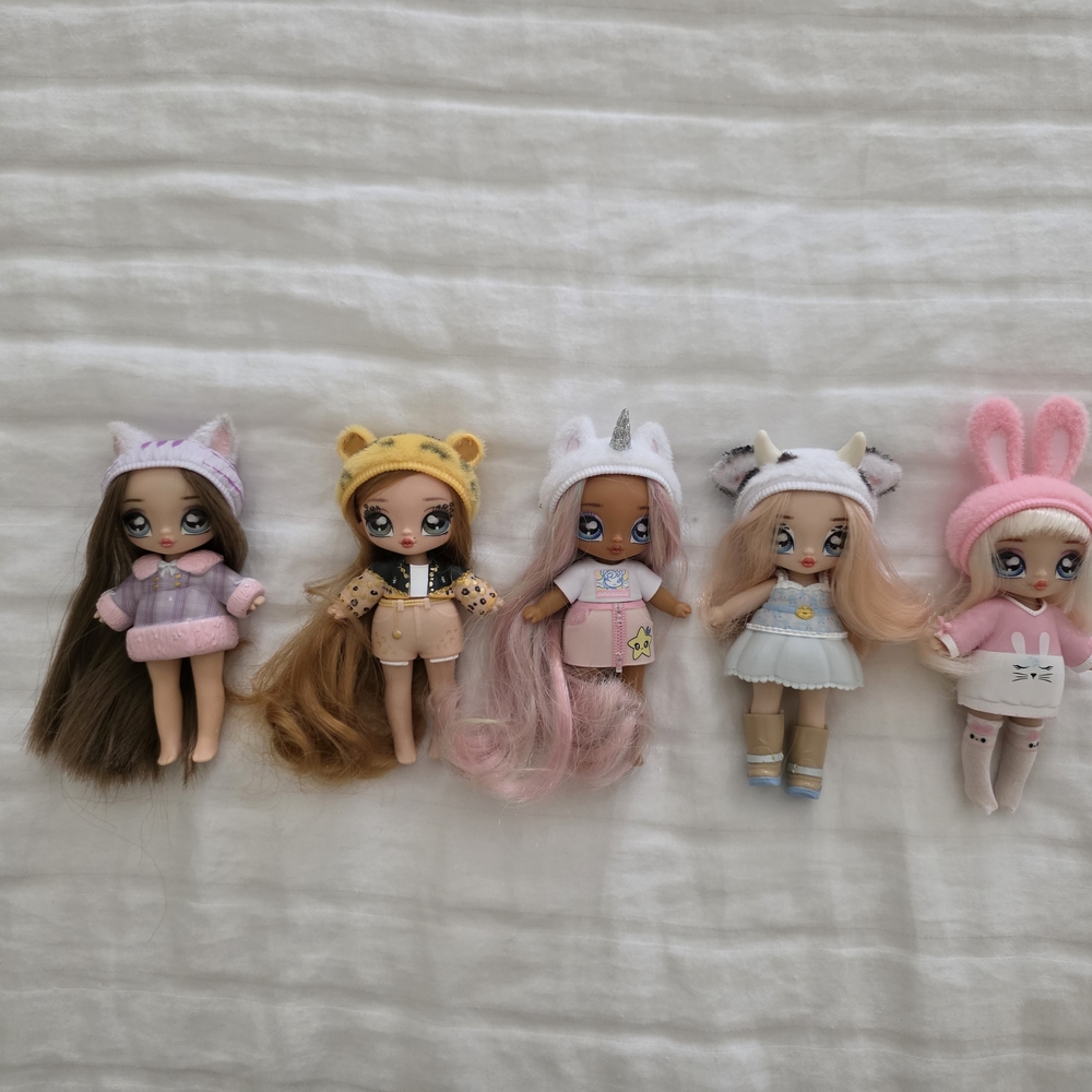 5 Sets Of Nanana Surprise Fashion Dolls Series 3